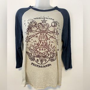 Obey Propaganda Raglan Top